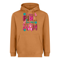 Meerkat I Wear Pink For My Mom with Butterfly Heavyweight Hoodie - texasbilliewilder