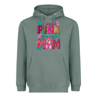 Sage I Wear Pink For My Mom with Butterfly Heavyweight Hoodie - texasbilliewilder