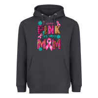 Smoke I Wear Pink For My Mom with Butterfly Heavyweight Hoodie - texasbilliewilder