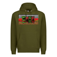 Army Green mama Christmas Premium Hoodie - Jasminsmagicworld