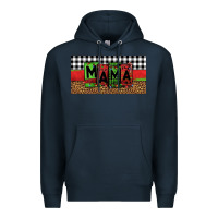 Navy mama Christmas Premium Hoodie - Jasminsmagicworld