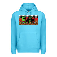 Ocean Blue mama Christmas Premium Hoodie - Jasminsmagicworld