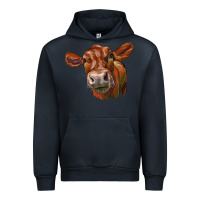 Navy red angus face Urban Hoodie - LillyAllenDesigns