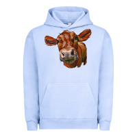 Pigment Grape Ice red angus face Urban Hoodie - LillyAllenDesigns