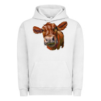 Pigment Lunar Rock red angus face Urban Hoodie - LillyAllenDesigns