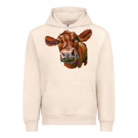 Sandshell red angus face Urban Hoodie - LillyAllenDesigns