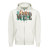 Oatmeal Heather doctor wife Zipper Hoodie - texasbilliewilder