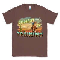 Chestnut cowboy in training Classic Tee - texasbilliewilder