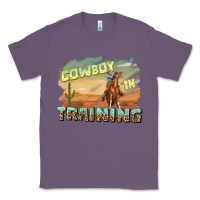 Lavender cowboy in training Classic Tee - texasbilliewilder