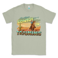 Matcha cowboy in training Classic Tee - texasbilliewilder