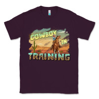 Plum cowboy in training Classic Tee - texasbilliewilder