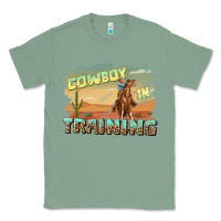 Sage cowboy in training Classic Tee - texasbilliewilder