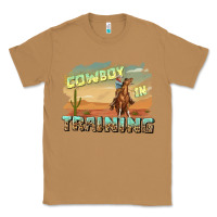 Toasted Coconut cowboy in training Classic Tee - texasbilliewilder