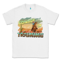 White cowboy in training Classic Tee - texasbilliewilder