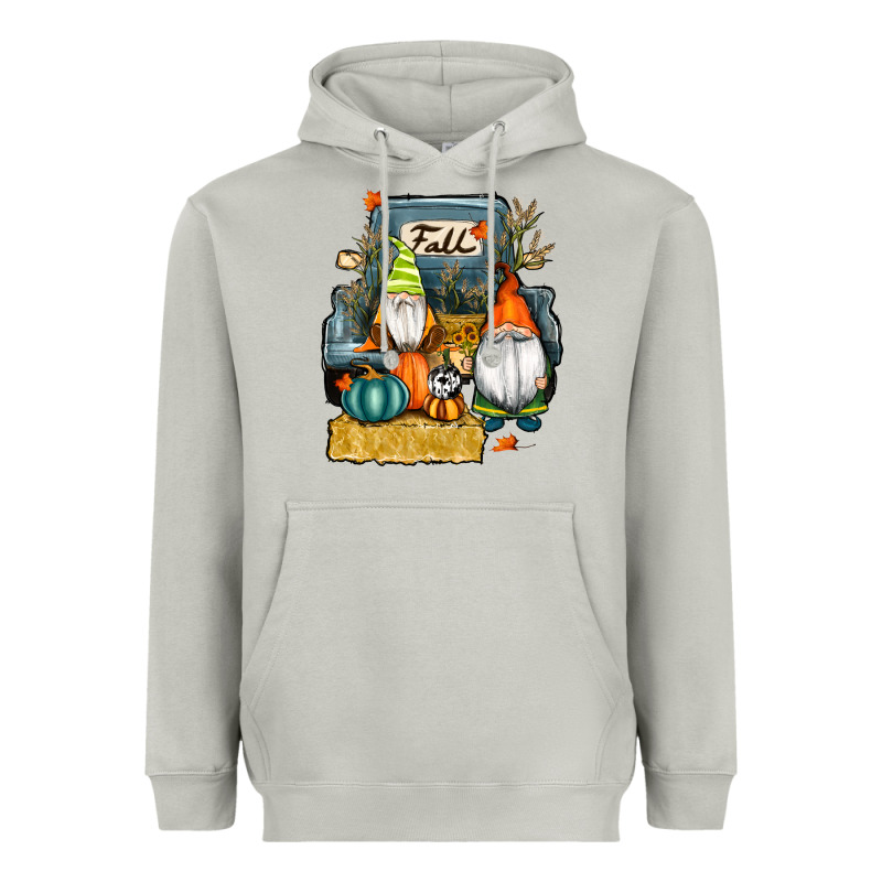 Farm Truck Autumn Gnomes Heavyweight Hoodie by RanaPortraitStore | Teevron
