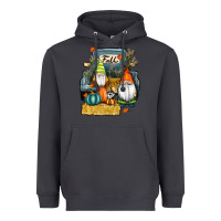 Smoke farm truck autumn gnomes Heavyweight Hoodie - RanaPortraitStore