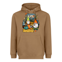 Toasted Coconut farm truck autumn gnomes Heavyweight Hoodie - RanaPortraitStore