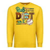 Lemon rub some dirt on it baseball Premium Sweatshirt - HRA Design Shop