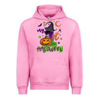 Fuchsia Pink My first Halloween Urban Hoodie - NancyCooperArtShop