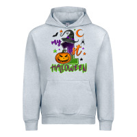 Heather Grey My first Halloween Urban Hoodie - NancyCooperArtShop