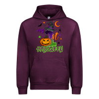 Mauve Wine My first Halloween Urban Hoodie - NancyCooperArtShop
