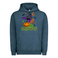 Pigment Midnight Navy My first Halloween Urban Hoodie - NancyCooperArtShop