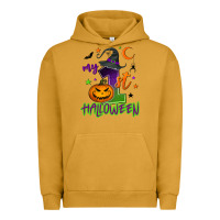 Pigment Peanut Butter My first Halloween Urban Hoodie - NancyCooperArtShop