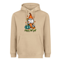 Mushroom happy fall y'all gnome Heavyweight Hoodie - RanaPortraitStore