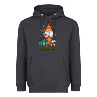 Smoke happy fall y'all gnome Heavyweight Hoodie - RanaPortraitStore