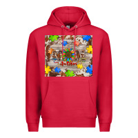 Cardinal autism mom Premium Hoodie - BarkalooDesign
