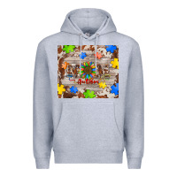 Heather Grey autism mom Premium Hoodie - BarkalooDesign