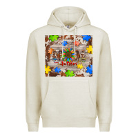 Oatmeal Heather autism mom Premium Hoodie - BarkalooDesign