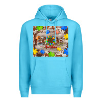 Ocean Blue autism mom Premium Hoodie - BarkalooDesign