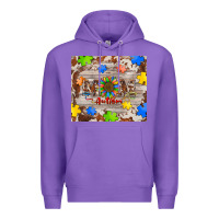 Purple autism mom Premium Hoodie - BarkalooDesign