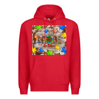 Red autism mom Premium Hoodie - BarkalooDesign