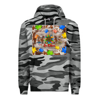Slate Camo autism mom Premium Hoodie - BarkalooDesign