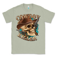 Matcha cowboy killer with skull Classic Tee - texasbilliewilder