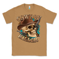 Toasted Coconut cowboy killer with skull Classic Tee - texasbilliewilder