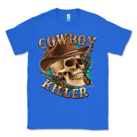 True Royal cowboy killer with skull Classic Tee - texasbilliewilder