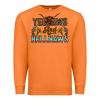 Carrot yeehaws and hellnaws Premium Sweatshirt - CowhideDigitalArt