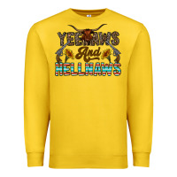 Lemon yeehaws and hellnaws Premium Sweatshirt - CowhideDigitalArt