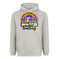 Moon Dust gay pride loading Heavyweight Hoodie - Zillion Design Studio