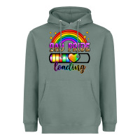 Sage gay pride loading Heavyweight Hoodie - Zillion Design Studio