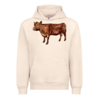 Sandshell red angus cow Urban Hoodie - LillyAllenDesigns
