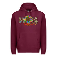 Burgundy autism mom Premium Hoodie - BarkalooDesign