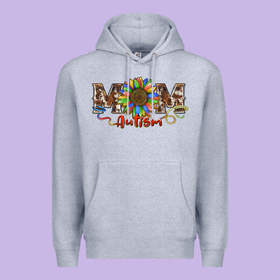 Autism Mom Premium Hoodie Designed By Barkaloodesign