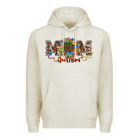 Oatmeal Heather autism mom Premium Hoodie - BarkalooDesign