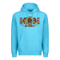 Ocean Blue autism mom Premium Hoodie - BarkalooDesign