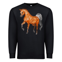 Black horse Premium Sweatshirt - FaDigitalArtStudio