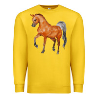 Lemon horse Premium Sweatshirt - FaDigitalArtStudio